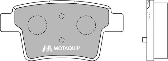 Motaquip LVXL1261 - Əyləc altlığı dəsti, əyləc diski furqanavto.az