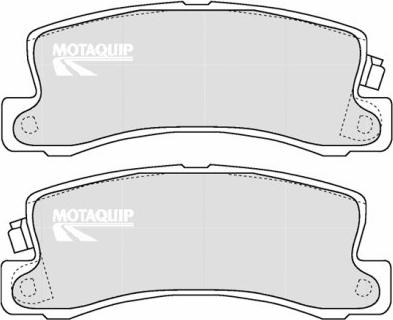 Motaquip LVXL1208 - Əyləc altlığı dəsti, əyləc diski furqanavto.az