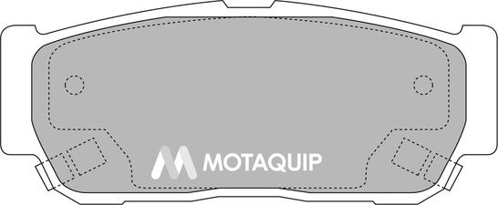 Motaquip LVXL1203 - Əyləc altlığı dəsti, əyləc diski furqanavto.az