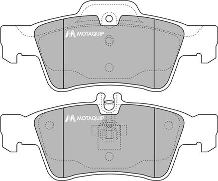 Motaquip LVXL1213 - Əyləc altlığı dəsti, əyləc diski furqanavto.az