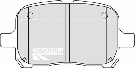 Motaquip LVXL1237 - Əyləc altlığı dəsti, əyləc diski furqanavto.az