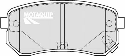 Motaquip LVXL1272 - Əyləc altlığı dəsti, əyləc diski furqanavto.az