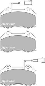 Motaquip LVXL1723 - Əyləc altlığı dəsti, əyləc diski furqanavto.az