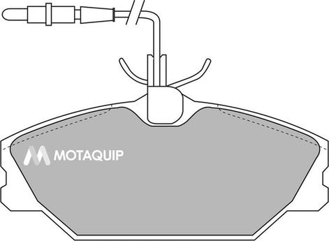 Motaquip LVXL847 - Əyləc altlığı dəsti, əyləc diski furqanavto.az