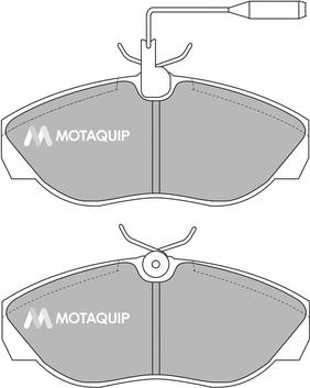 Motaquip LVXL889 - Əyləc altlığı dəsti, əyləc diski furqanavto.az