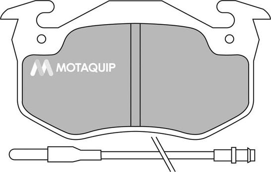 Motaquip LVXL370 - Əyləc altlığı dəsti, əyləc diski furqanavto.az