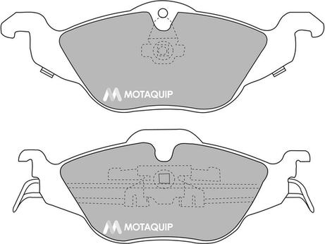 Motaquip LVXL287 - Əyləc altlığı dəsti, əyləc diski furqanavto.az