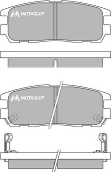 Motaquip LVXL786 - Əyləc altlığı dəsti, əyləc diski furqanavto.az