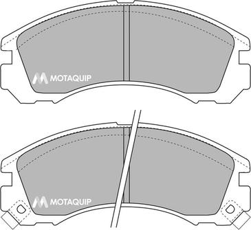 Motaquip LVXL721 - Əyləc altlığı dəsti, əyləc diski furqanavto.az