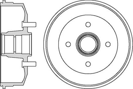 Motaquip VBD670 - Əyləc barabanı furqanavto.az