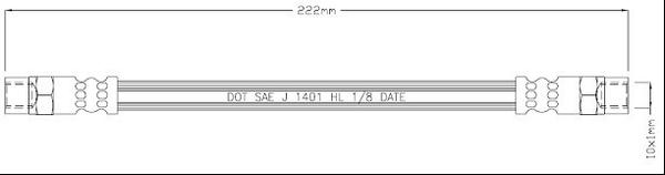 Motaquip VBH962 - Əyləc şlanqı furqanavto.az