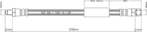 Motaquip VBH438 - Əyləc şlanqı furqanavto.az