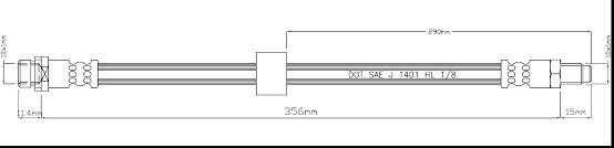 Motaquip VBH1076 - Əyləc şlanqı furqanavto.az