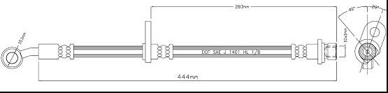 Motaquip VBH1161 - Əyləc şlanqı furqanavto.az