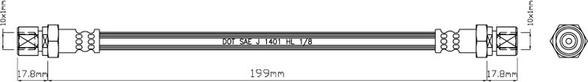 Motaquip VBH734 - Əyləc şlanqı furqanavto.az