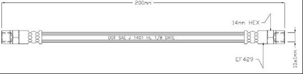 Motaquip VBJ478 - Əyləc şlanqı furqanavto.az