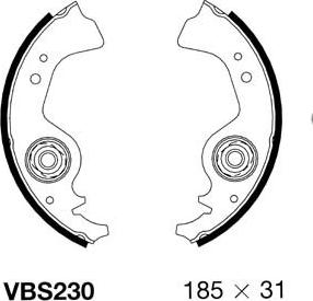 Motaquip VBS230 - Əyləc Başlığı Dəsti furqanavto.az