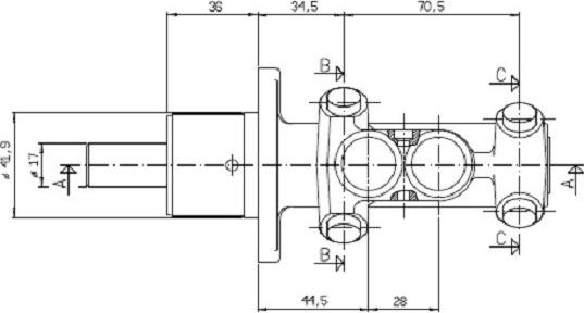 Motaquip VMC194 - Əyləc Baş Silindr furqanavto.az