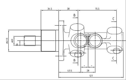 Motaquip VMC144 - Əyləc Baş Silindr furqanavto.az