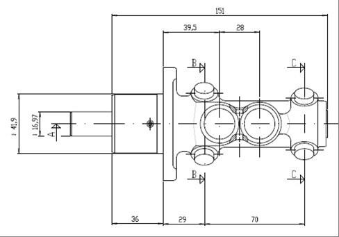 Motaquip VMC145 - Əyləc Baş Silindr furqanavto.az