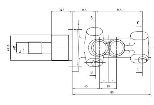 Motaquip VMC142 - Əyləc Baş Silindr furqanavto.az