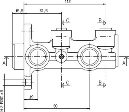 Motaquip VMC183 - Əyləc Baş Silindr furqanavto.az