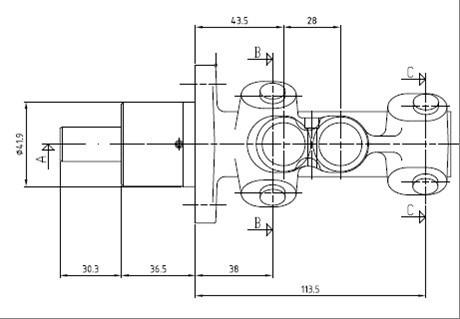 Motaquip VMC138 - Əyləc Baş Silindr furqanavto.az