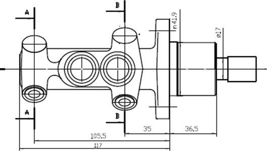 Motaquip VMC255 - Əyləc Baş Silindr furqanavto.az