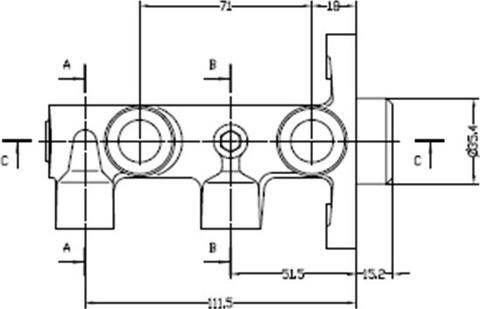 Motaquip VMC230 - Əyləc Baş Silindr furqanavto.az