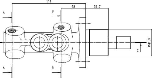 Motaquip VMC225 - Əyləc Baş Silindr furqanavto.az