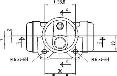 Motaquip VWC598 - Təkər əyləc silindri furqanavto.az