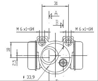 Motaquip VWC531 - Təkər əyləc silindri furqanavto.az