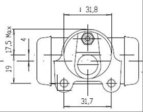 Motaquip VWC692 - Təkər əyləc silindri furqanavto.az