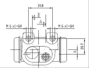 Motaquip VWC667 - Təkər əyləc silindri furqanavto.az