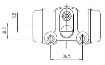 Motaquip VWC684 - Təkər əyləc silindri furqanavto.az