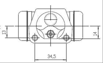 Motaquip VWC620 - Təkər əyləc silindri furqanavto.az