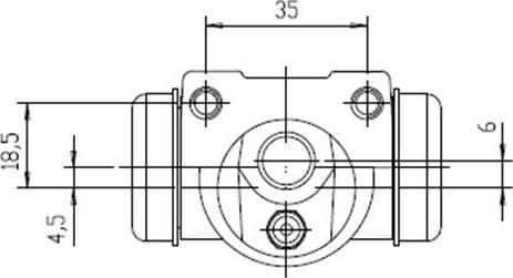 Motaquip VWC869 - Təkər əyləc silindri furqanavto.az