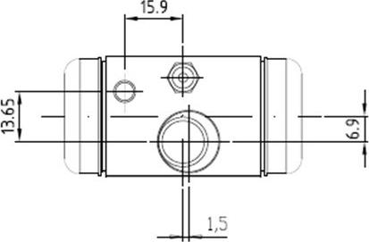 Motaquip VWC882 - Təkər əyləc silindri furqanavto.az