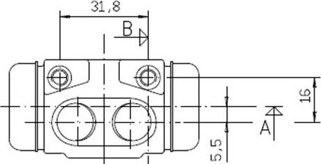 Motaquip VWC820 - Təkər əyləc silindri furqanavto.az