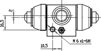 Motaquip VWC821 - Təkər əyləc silindri furqanavto.az