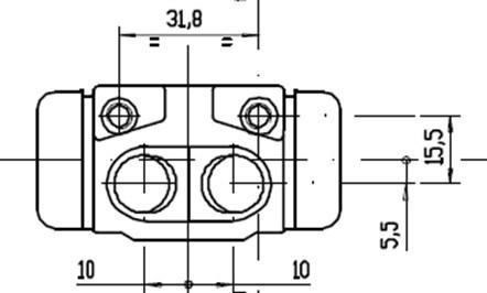 Motaquip VWC342 - Təkər əyləc silindri furqanavto.az