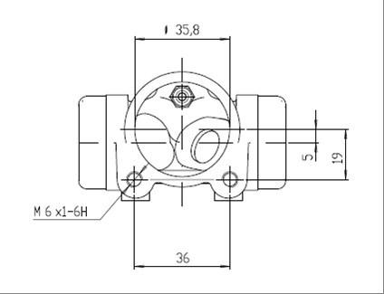 Motaquip VWC274 - Təkər əyləc silindri furqanavto.az