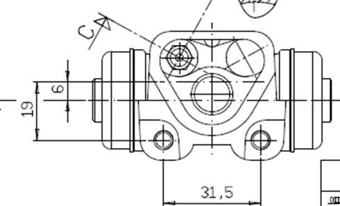 Motaquip VWC790 - Təkər əyləc silindri furqanavto.az