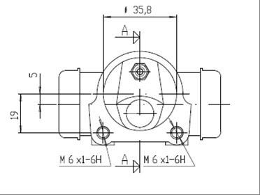 Motaquip VWC754 - Təkər əyləc silindri furqanavto.az