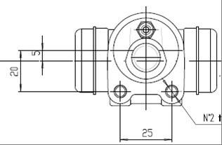 Motaquip VWC732 - Təkər əyləc silindri furqanavto.az