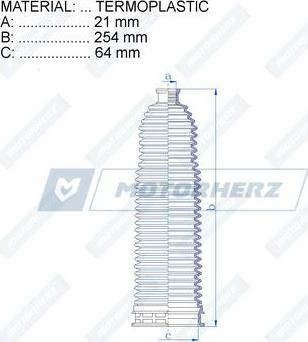 Motorherz RDZ0476MG - Körük, sükan furqanavto.az