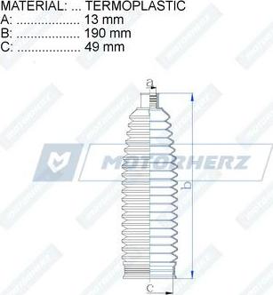 Motorherz RDZ0515MG - Körük, sükan furqanavto.az