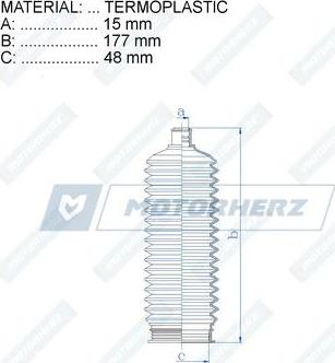 Motorherz RDZ0510MG - Körük, sükan furqanavto.az