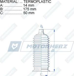 Motorherz RDZ0527MG - Körük, sükan furqanavto.az