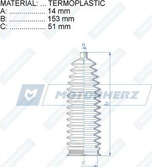 Motorherz RDZ0017MG - Körük, sükan furqanavto.az